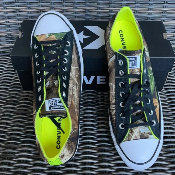 Converse Ctas OX Black/Multi/White MENS - Picture 13 of 16